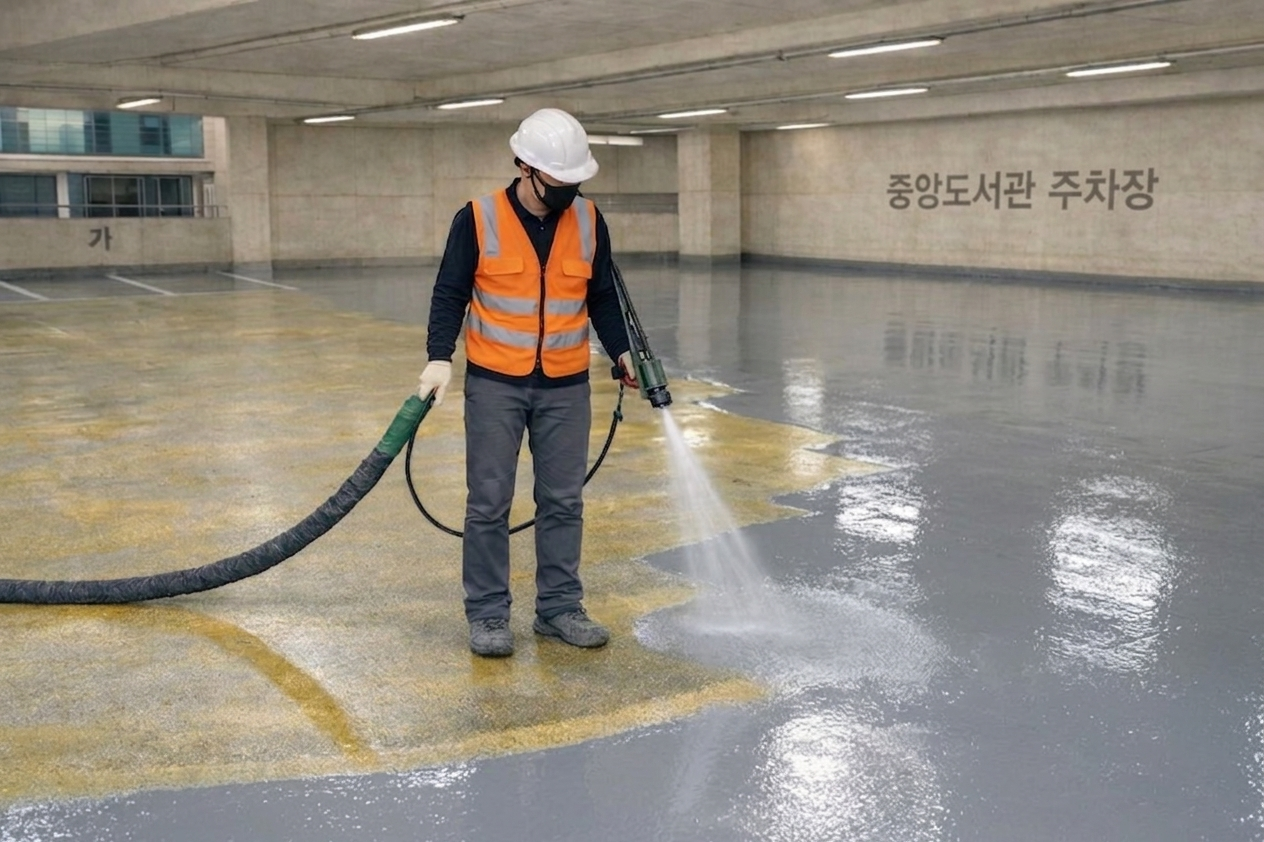 주차장실내바닥코팅